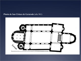Planta de San Ciriaco de Gernrode (año 961)

 