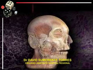 Dr DAVID SUMERENTE TORRES
CIRUJANO ASISTENTE HOSPITAL REGIONAL
 