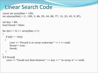 1 class linear and Binary search (3).ppt
