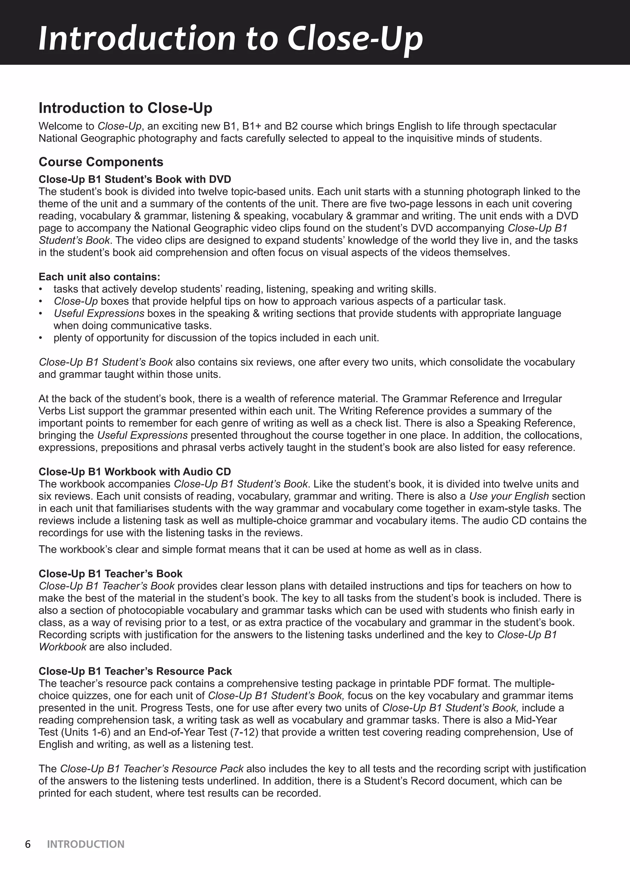close up b1 teacher's book | PDF