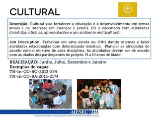 [AIESEC] Cidadão Global - COLOMBIA
