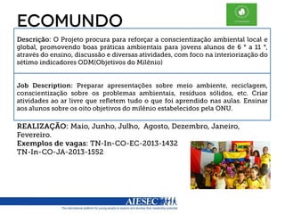 [AIESEC] Cidadão Global - COLOMBIA