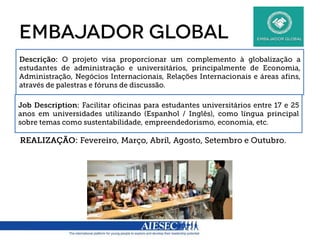 [AIESEC] Cidadão Global - COLOMBIA
