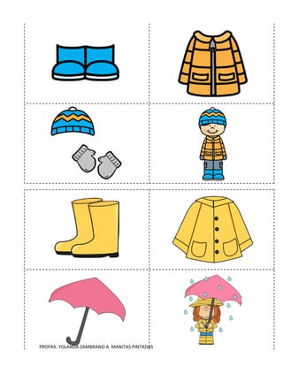 PROFRA. YOLANDA ZAMBRANO A. MANITAS PINTADAS
 