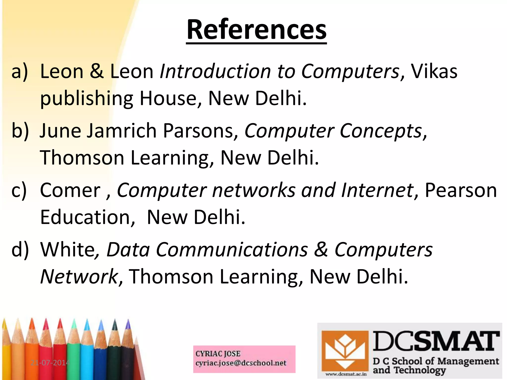 Mba computer application in business intro ppt