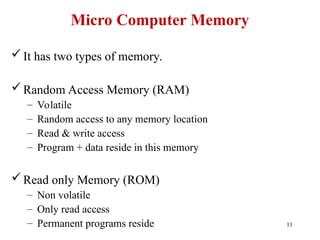 Computer System and its organization with different generations | PPT