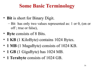 Computer Bit Size Explained Computer System and its organization with different generations | PPT