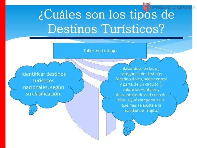1 Conceptos Y Clasificacion De Los Destinos