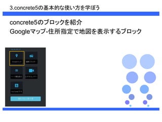 3.concrete5λĤʹѧܤ 
concrete5Υ֥åB 
Googleޥå-סָǵ؇ʾ֥å 
 