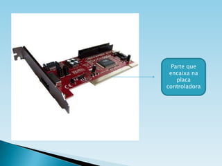 Parte que
encaixa na
placa
controladora

 