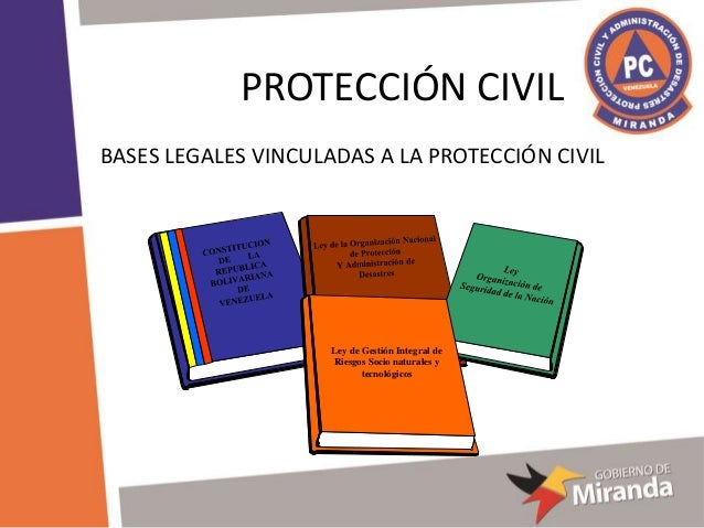 Resultado de imagen para bases legales proteccion civil