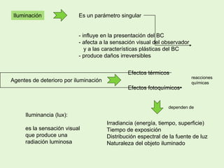La conservación preventiva y el plan nacional de conservación preventiva de 2011