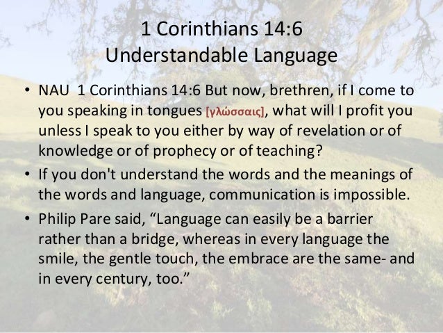 1 Corinthians 14 Jesus Instructed About Our Private Prayer