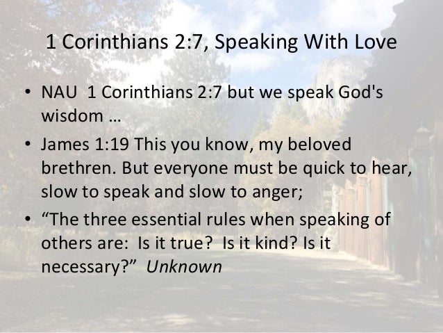1 Corinthians 2 Heaven Illumination Of The Holy Spirit
