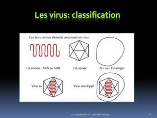 virus généralités: Pr. Latifa Berrezouga 8
 