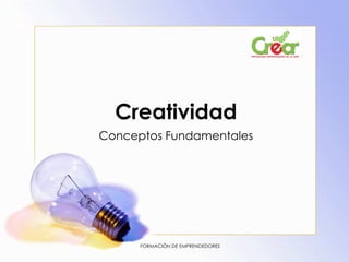 Creatividad Conceptos Fundamentales 