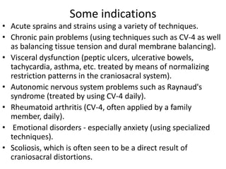cranial manipulation | PPTX