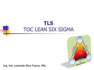 TLS
TOC LEAN SIX SIGMA
Ing. Ind. Leonardo Silva Franco, MSc
 