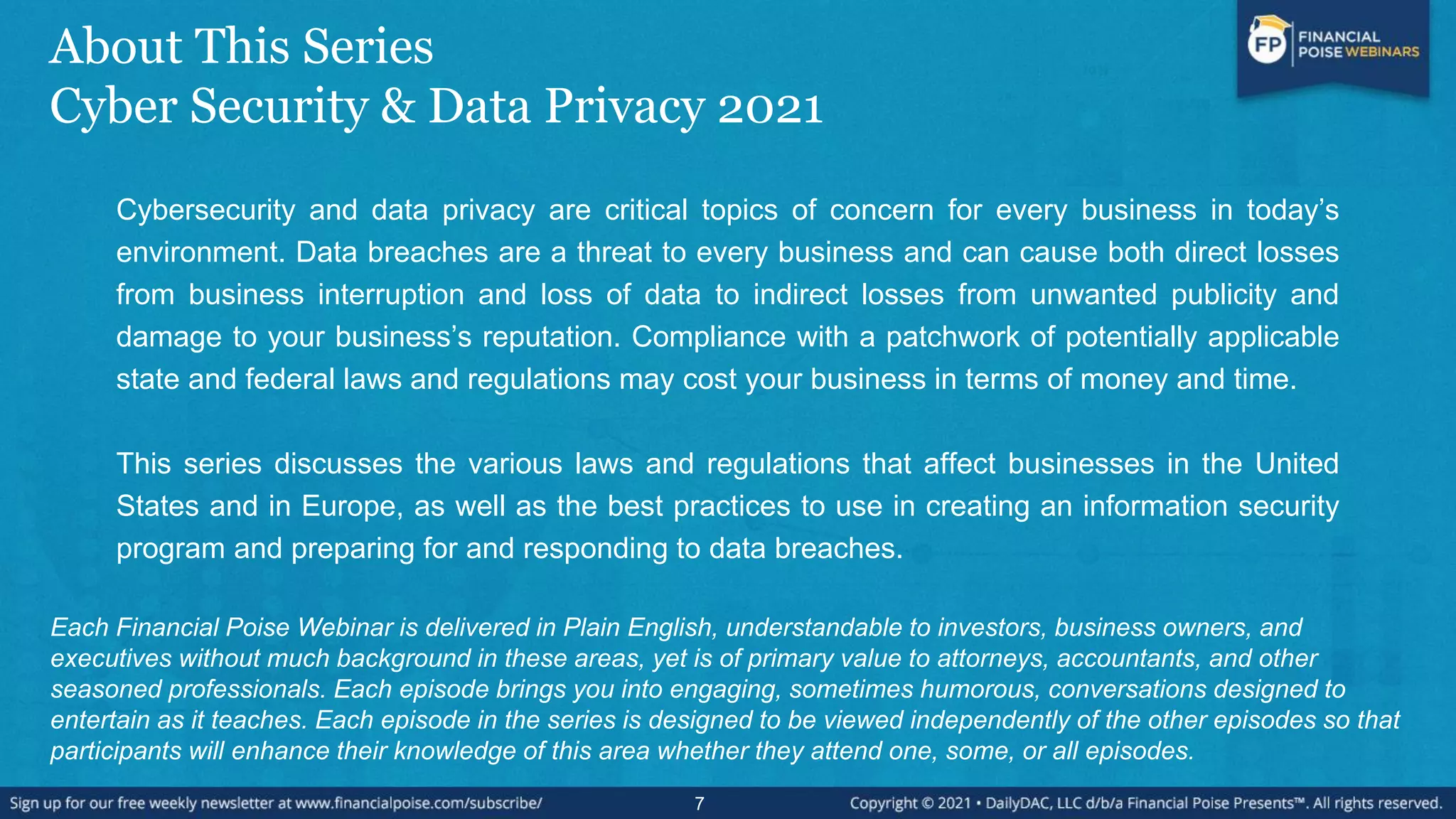 Introduction to US Privacy and Data Security Regulations and ...