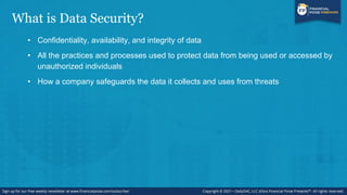 Introduction to US Privacy and Data Security Regulations and ...
