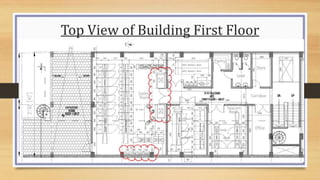 Top View of Building First Floor
 