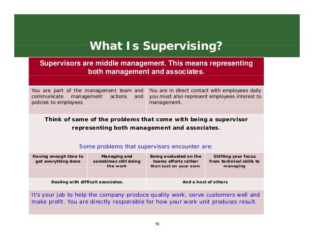 SUPERVISING IN THE WAREHOUSE - TRAINING - BRIGHT SAMUEL