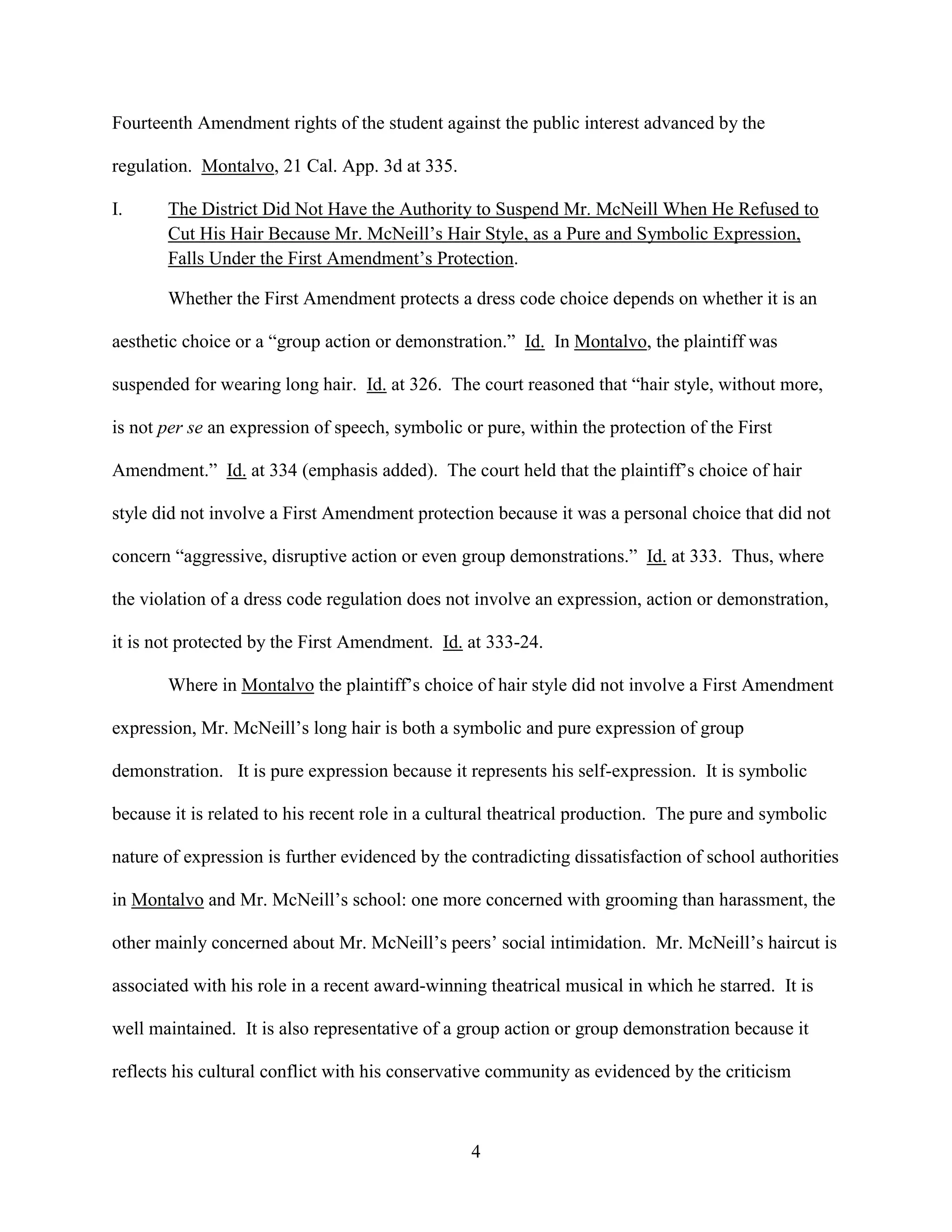 Law School Writing Sample - Interoffice Memorandum