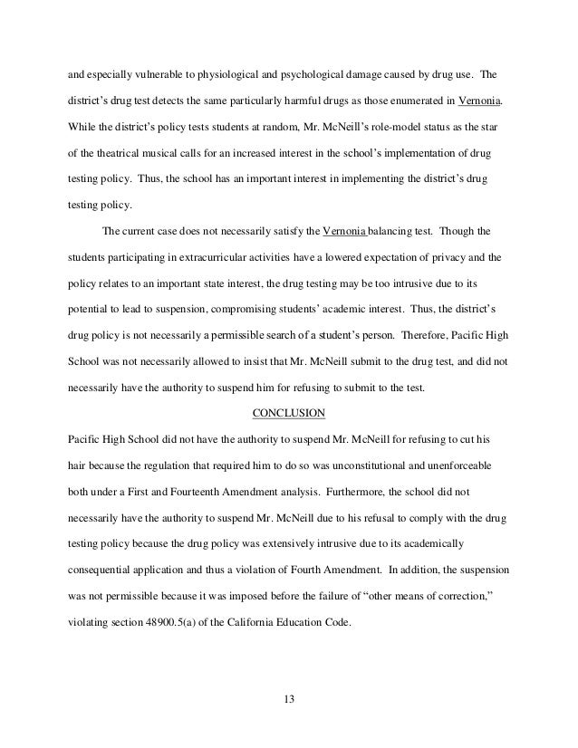 interoffice memorandum of law