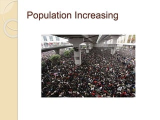 Population Increasing
 