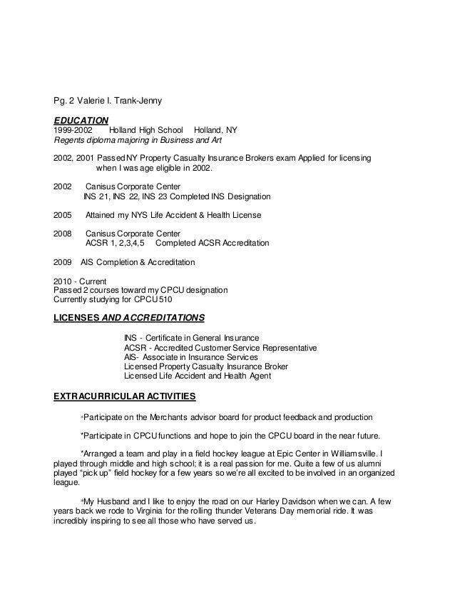 rtf resume