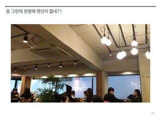 70 
음 그런데 천장에 랜선이 없네?! 
 