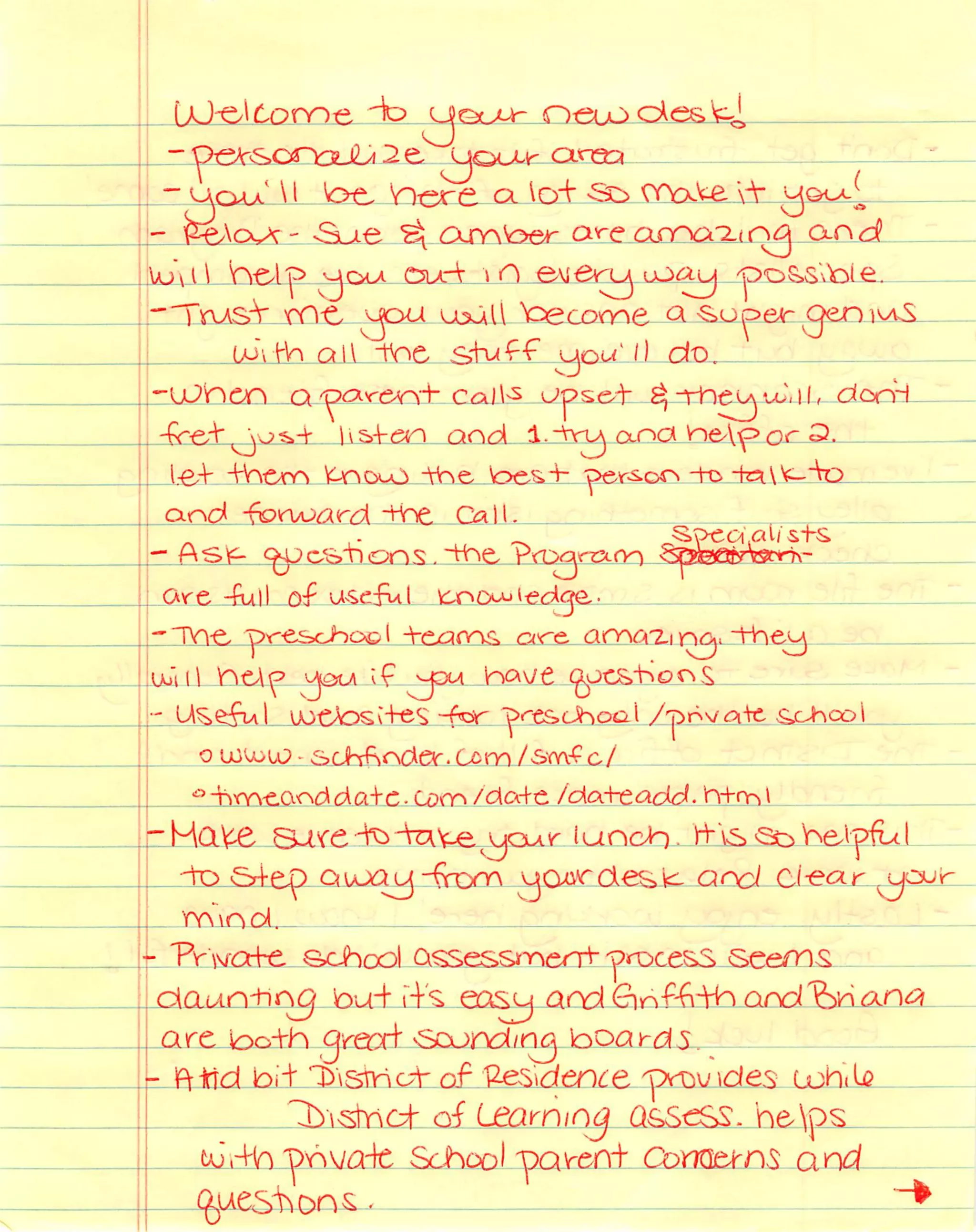 Note to new cubicle resident | PDF