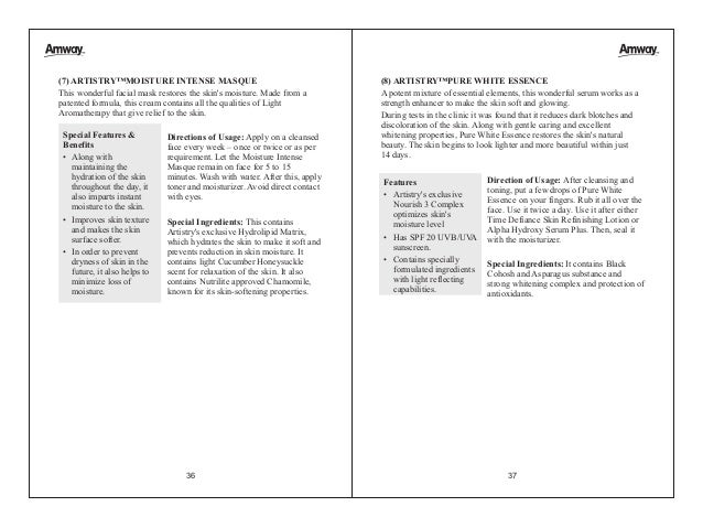 Amway Booklet English 12 09 2012
