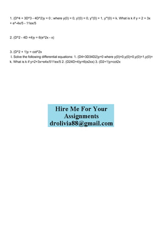 1 D4 3d3 4d2y 0 Where Y0 0 Y0 0 Y Pdf 1 D4 3d3 4d2y 0 Where Y0 0 Y0 0 Y Pdf