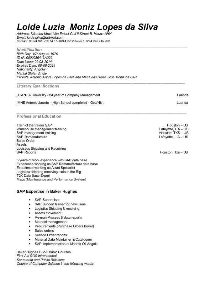 cv loide l m l da silva pdf