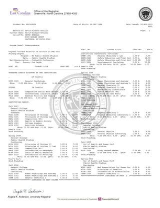 Schillo, David Transcripts | PDF