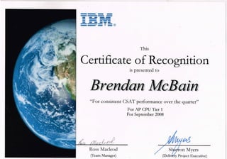 IBM Certificate