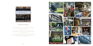 SHOPPING & LEISURE
Carters Yard is just steps from the Southside Shopping Centre, with Planet Organic,
Waitrose, Topshop, Cineworld and a Virgin Active gym as well as restaurants
and cafés to suit all tastes.
A short stroll leads to Old York Road, with its unique range of independent, artisan
and high street brands from the popular Brew café to free range butchers Cleavers,
to art galleries and antique shops.
Also nearby, Northcote Road, Bellevue Road, Kings Road, Putney High Street and Barnes
Village provide something for everyone. Westfield in Shepherd’s Bush and the shops and
boutiques of the West End are also easily accessible.
Local area images
08
 