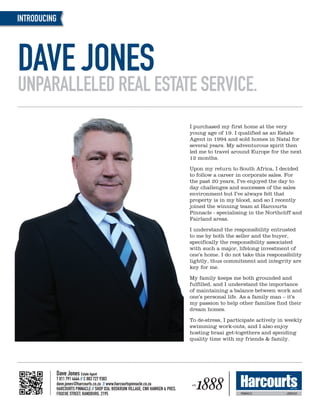 Harcourts Dave Jones Biography June 2015 | PDF