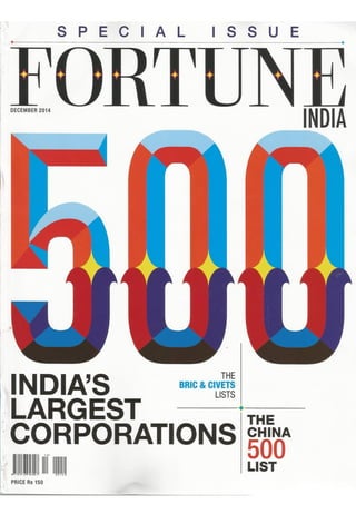 Fortune India Dec 2014