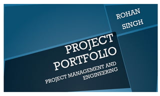 Work Portfolio-Projects