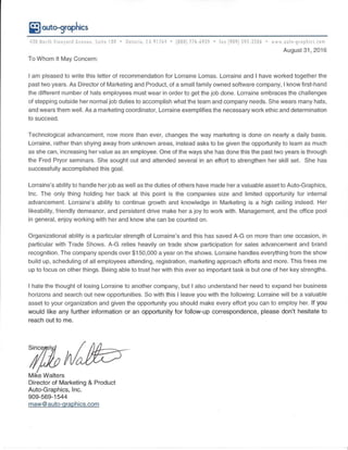 Recommendation Letter Mike Walters_Signed