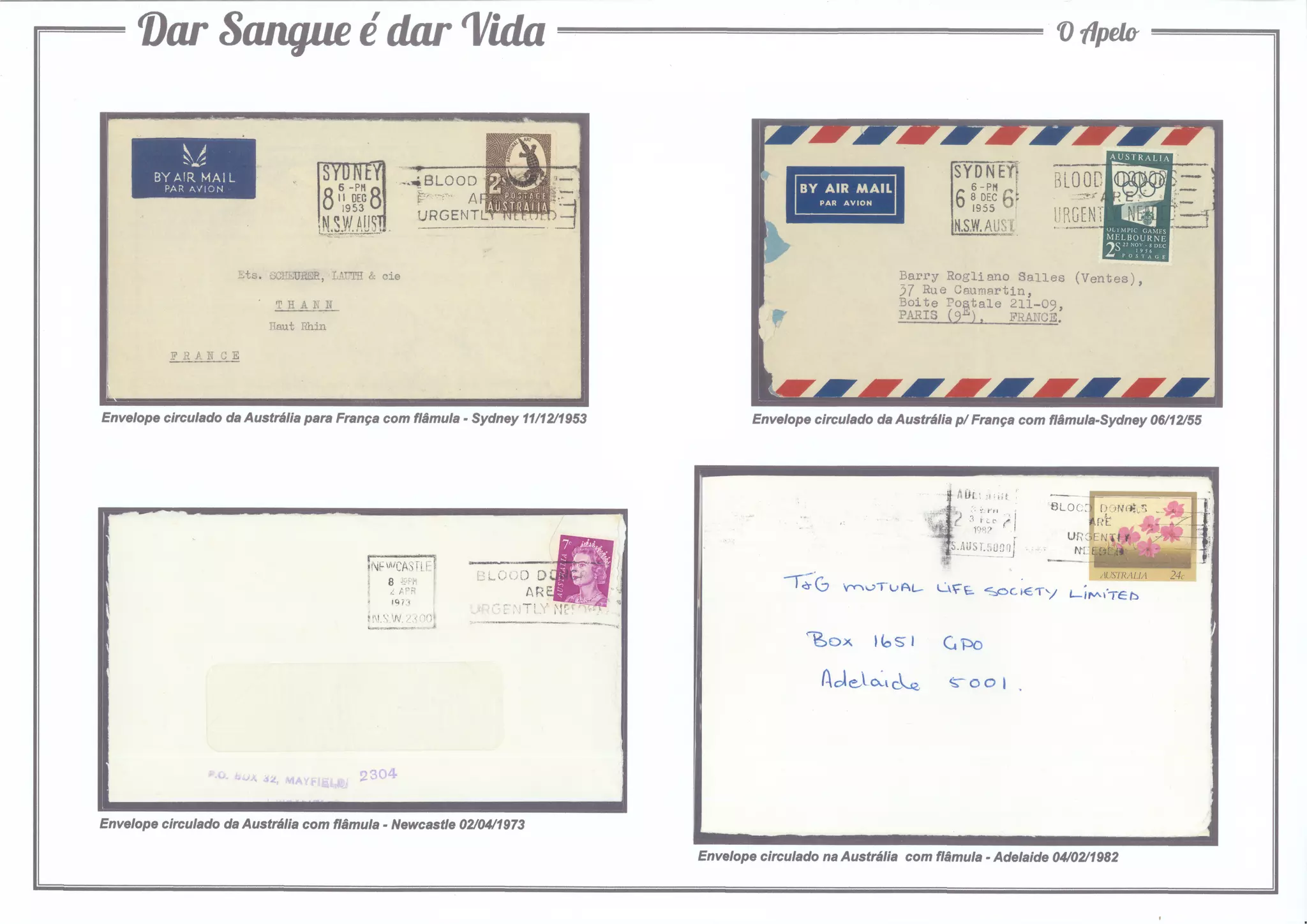 1 - Dar Sangue é Dar Vida (Apresentação e Apelo)