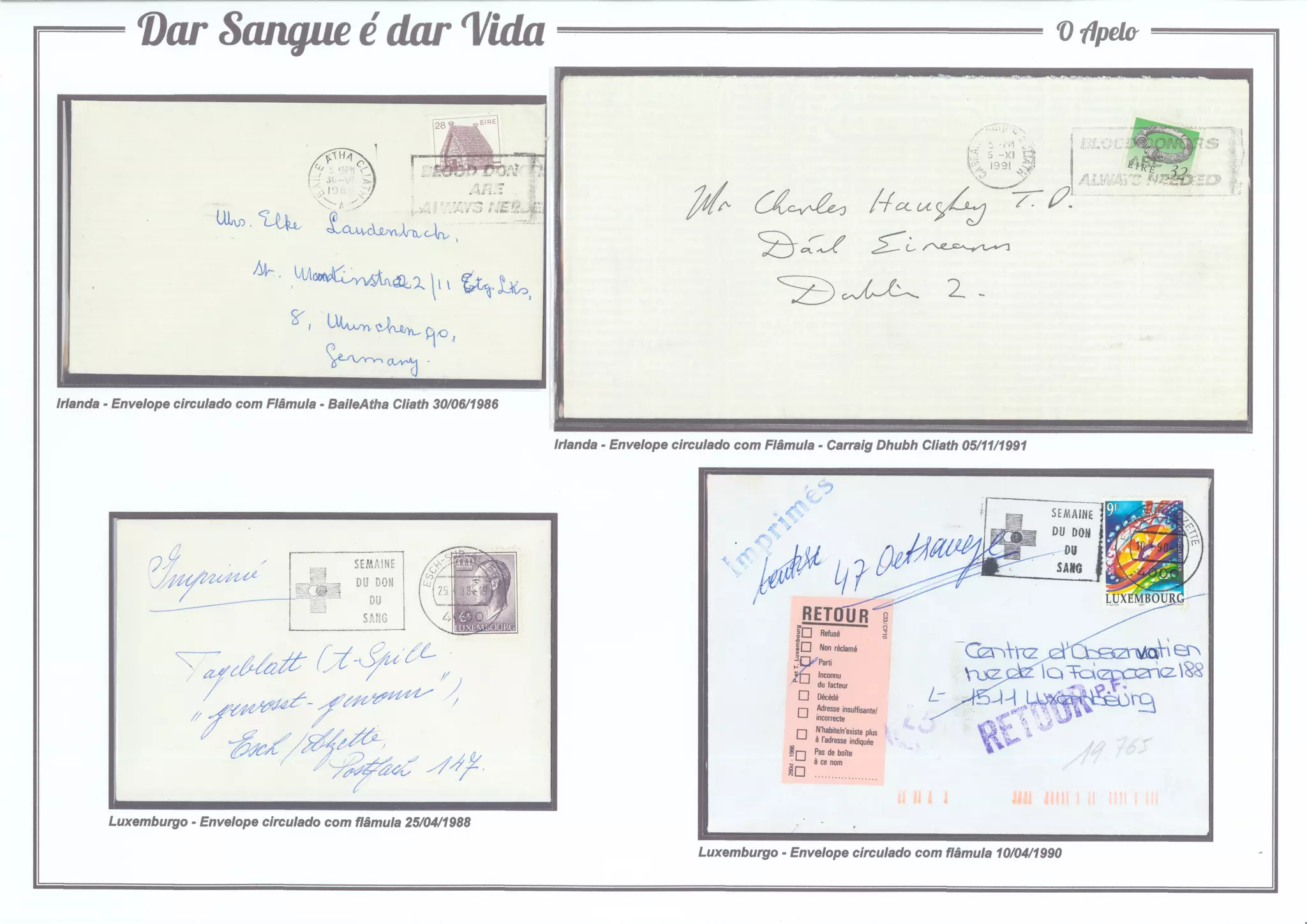 1 - Dar Sangue é Dar Vida (Apresentação e Apelo)