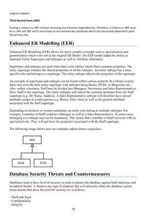 Database Systems - introduction | PDF
