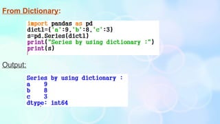 Comprehensive Guide to Data Handling and Visualization Using Pandas in ...