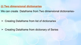 Comprehensive Guide to Data Handling and Visualization Using Pandas in ...