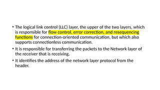 Comprehensive Overview of Data Link Layer Functions and Framing ...