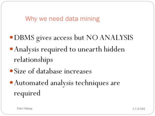MIS / Data Mining