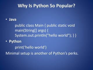 1 data science with python | PPT